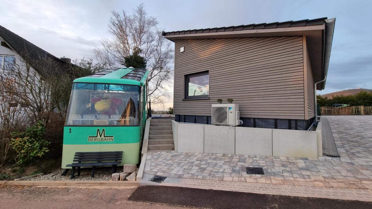Вилла Exklusives Holzhaus Mit Bergbahn - Baden-Baden Im Schwarzwald Экстерьер фото